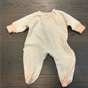 Kushies yellow cotton zipper sleeper brand new newborn